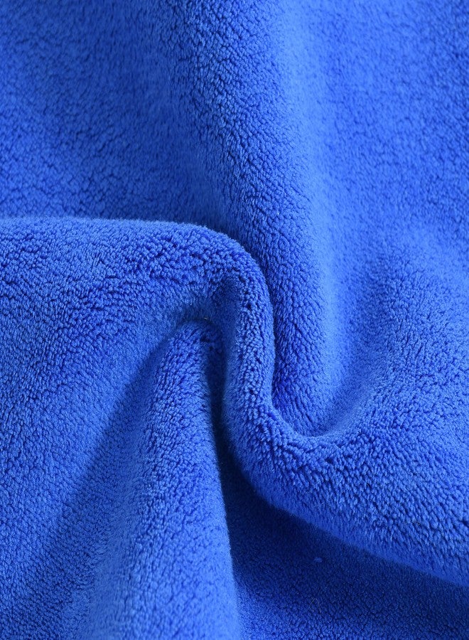 Outlay Home Microfiber Multi-Purpose Double Sided Vehicle Cleaning Cloth/Towel 800 GSM - Multicolor, 40X30 CM (Set of 3) - Image 3